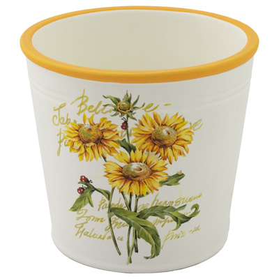 Sunflower Pot