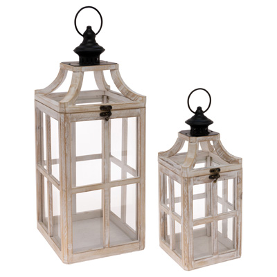 Apex White Lanterns (set of 2)