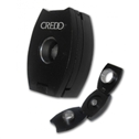 Credo 3-in-1 Cigar Punch Cutter (Black - Oval) | Credo Humidifiers.com