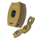 Credo 3-in-1 Cigar Punch Cutter, Bronze - Oval. 3 Punch Cutters in One Device | Credo Humidifiers.com