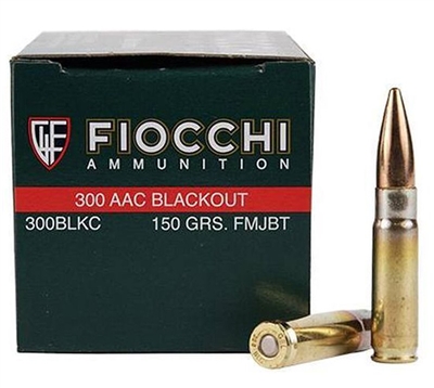 FIOCCHI .300 AAC BLACKOUT 150gr FMJ