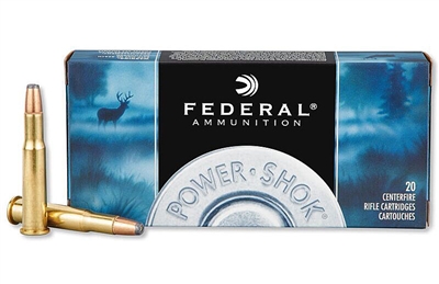 FEDERAL POWER-SHOK 30-30 WIN 125gr HP 20rd BOX