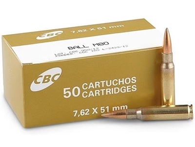 MAGTECH CBC 7.62x51mm M80 BALL