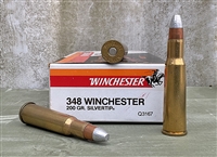 WINCHESTER 348 WIN 200gr SILVERTIP BROWNING 71 COMM 20rd BOX