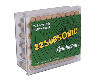 REMINGTON .22 LR SUBSONIC HP