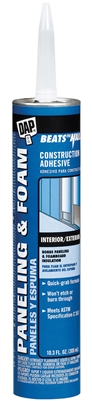 Dap 10.3 OZ Panel/Foam Adhesive