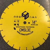 CMSL3C 14" Wet/Dry Concrete Blade