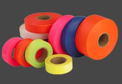 Empire Level 1" X 200' Orange Flagging Tape