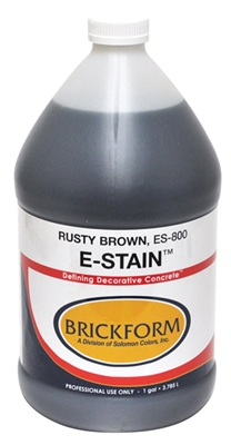 Brickform E-Stain Non-Hazardous Acid Stain 1gal