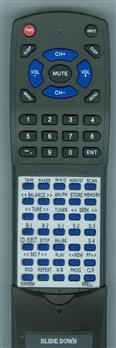 3D OPTICS HD6500 Genuine  OEM original Remote