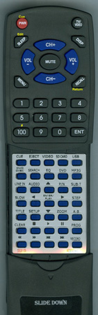 ACESONIC DGX109 replacement Redi Remote