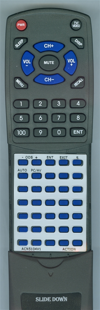 ACTION ACN5104V1 replacement Redi Remote