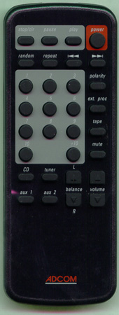 ADCOM RCD750 Genuine  OEM original Remote