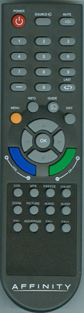 AFFINITY LE1950 Genuine OEM original Remote