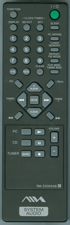 AIWA 1-478-591-11 RMZ20054B Genuine  OEM original Remote