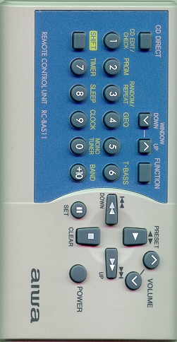 AIWA 5-147-503-04 RCBAS11 Refurbished Genuine OEM Original Remote