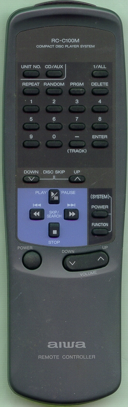 AIWA 83NM2604010 RCC100M Refurbished Genuine OEM Original Remote