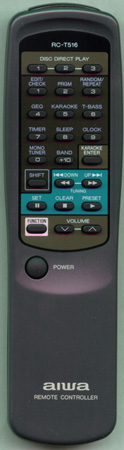 AIWA 85MA7051010 RCT516 Genuine  OEM original Remote