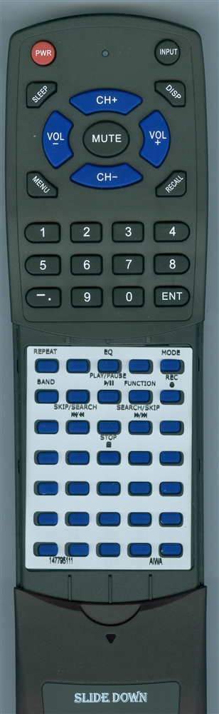 AIWA 1-477-951-11 RMZ1S003 replacement Redi Remote