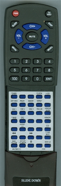 AIWA 85NF5631010 RCT501 replacement Redi Remote