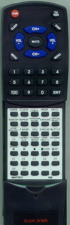 AIWA 86MAP701010 RC6AS02 replacement Redi Remote
