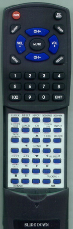 AIWA 84JUT675010 RCTMX1H replacement Redi Remote