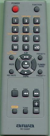 AIWA 8CCL6701010 RCCAS07 Genuine  OEM original Remote