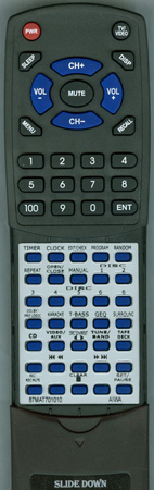 AIWA 87MAT701010 RC7AS02 replacement Redi Remote
