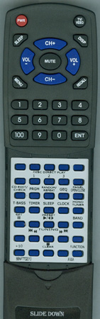 AIWA 8BNF7702010 RC-BAS02 replacement Redi Remote