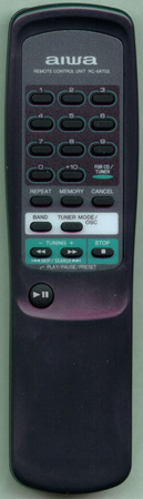 AIWA SRCED20U000 RC-6AT03 Genuine OEM original Remote