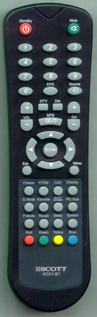 AKAI E7501-056105 KC01-B1 Genuine  OEM original Remote