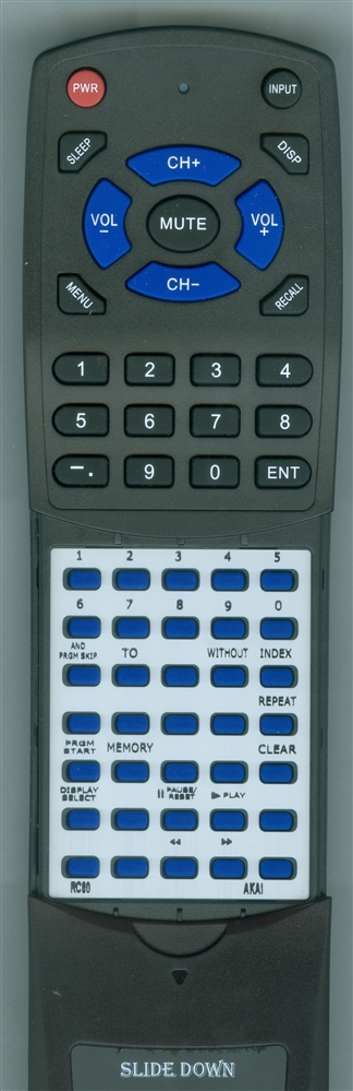 AKAI RC-80 replacement Redi Remote
