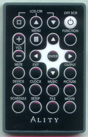 ALITY ALPD1 Genuine  OEM original Remote