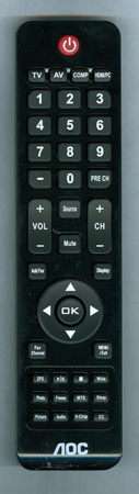 AOC 098GR7BDBNEACD Genuine OEM original Remote