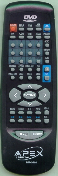 APEX AD5131RM RM5000 Genuine  OEM original Remote