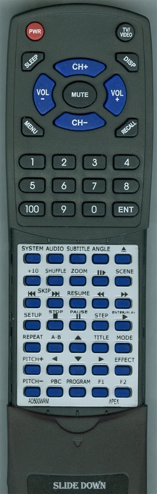 APEX AD500WRM SD250 replacement Redi Remote