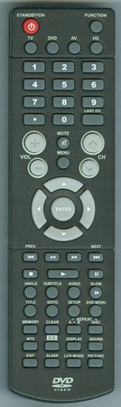 AUDIOVOX FPE1908DV Genuine OEM original Remote