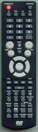 AUDIOVOX FPE2607REM Genuine OEM original Remote