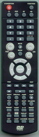 AUDIOVOX PLV31199S1 Genuine OEM original Remote