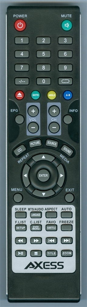 AXESS TVD180119 Genuine OEM original Remote