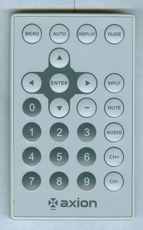 AXION AXN8701 Genuine OEM original Remote