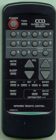 BROKSONIC 076R074110 Genuine  OEM original Remote