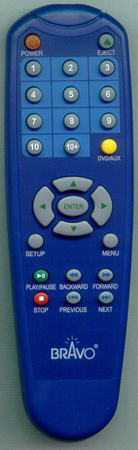 BRAVO OHS102 Genuine  OEM original Remote