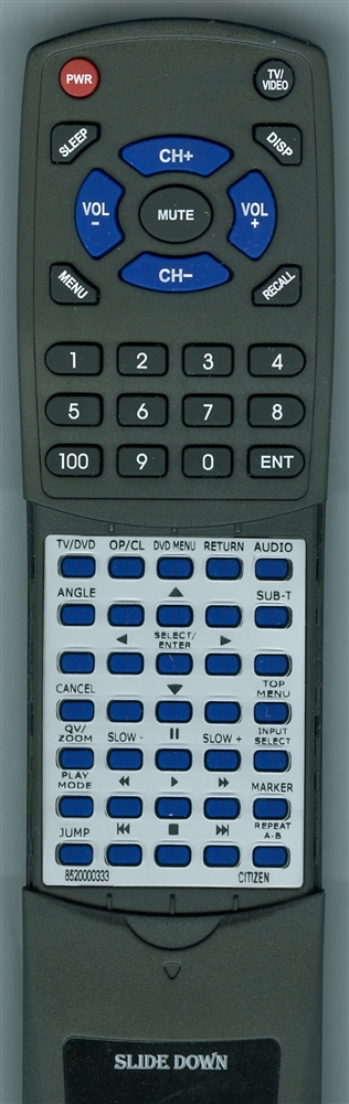 BROKSONIC 8520000333 076R0DT160 replacement Redi Remote