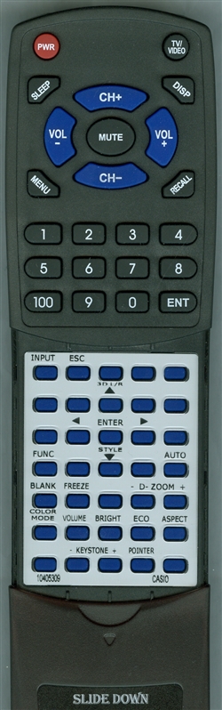 CASIO 10405309 YT120 replacement Redi Remote