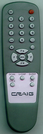 CRAIG CTV2000 Genuine OEM original Remote