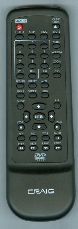 CRAIG CVD401RC Genuine OEM original Remote