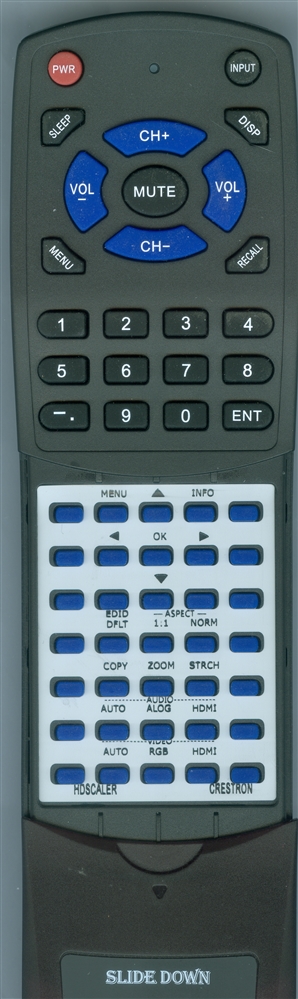 CRESTRON HD-SCALER replacement Redi Remote