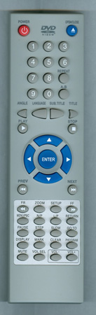 CURTIS INTERNATIONAL DVD5029V2 Genuine OEM original Remote