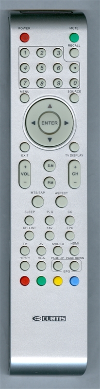 CURTIS INTERNATIONAL LCD1905A Genuine  OEM original Remote